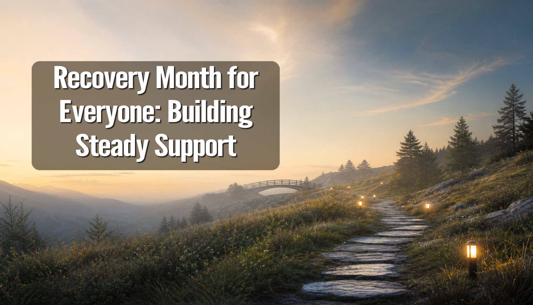 Recovery Month for Everyone: Building Steady Support — Dr. Paul